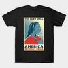 Heren Zwart Print T-shirt Je Kunt Amerika Niet Spellen Zonder Erica No-Cut Transferpapier Print Katoenen T-shirt