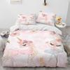 Girls Ballet Dance Duvet Cover Three-Piece Bedding 3D Printed Sheet Quilt Cover Pillowcase