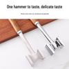 Solid Aluminum Alloy Double-Sided Meat Tenderizer