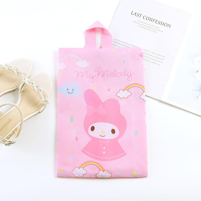 Raincoat Cartoon Pochacco Doll Storage Bag For Travel And Use Home