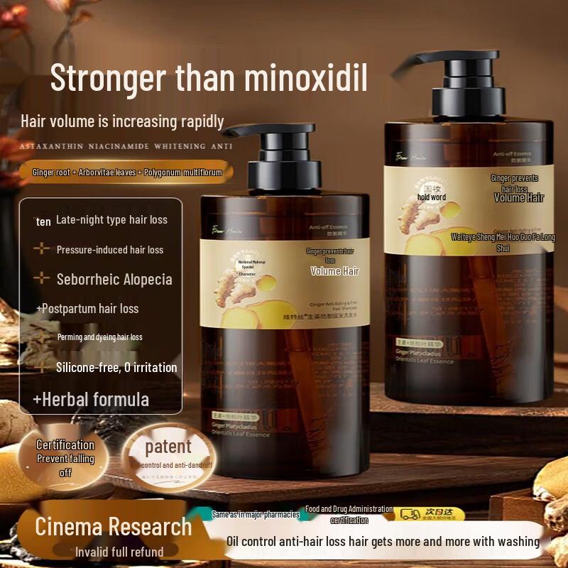 Vidal Sassoon Ginger Anti-Hair Loss & Strengthening Shampoo