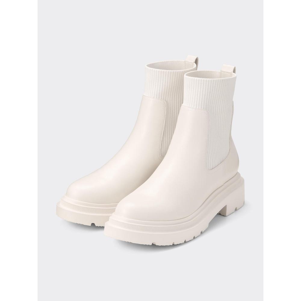

Ботинки-носки Gu By Uniqlo Rib Knit 01 OFF WHITE/XXL