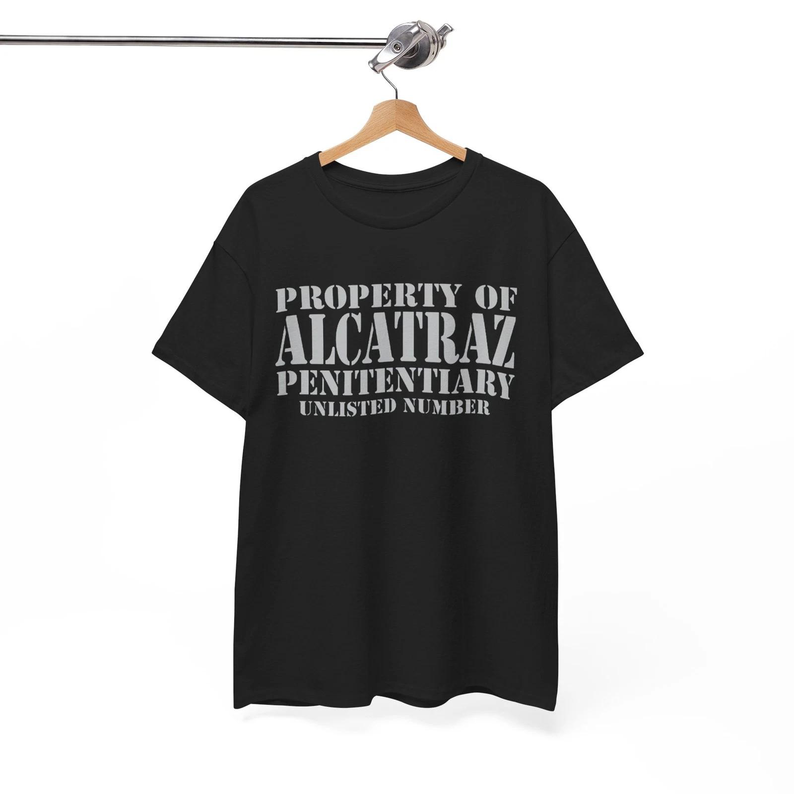 PROPERTY OF ALCATRAZ T-Shirt- Unisex Cotton Tee 2XL