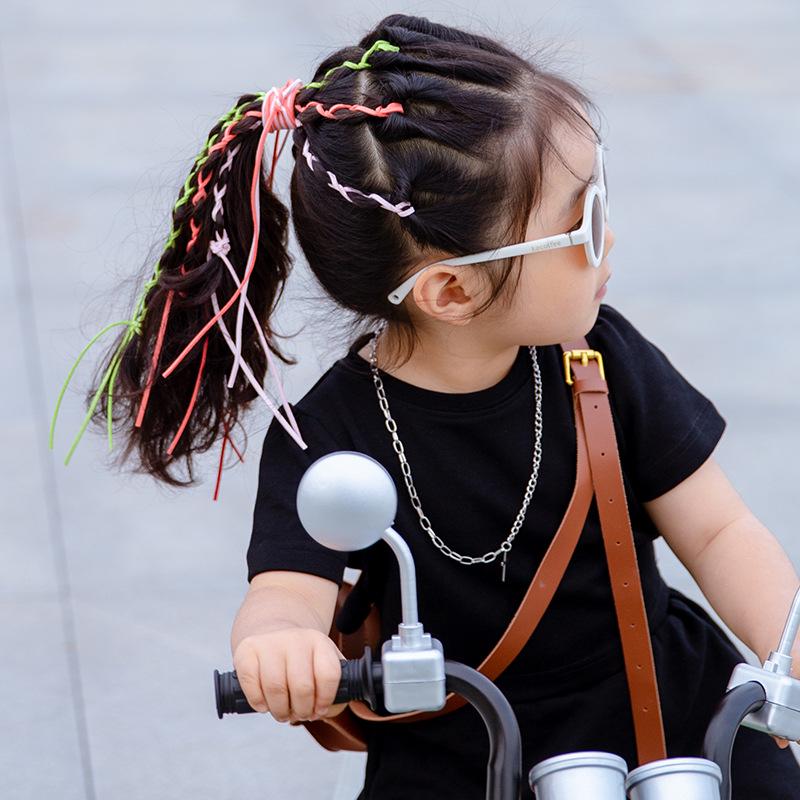 Bunte Haarbander für Kinderzöpfe – Haarschmuck für Mädchen