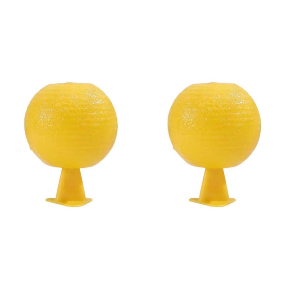 2-6PCS Fruit Fly Trap Catcher Sticky Sphere Citrus Needle Wasp Yellow Green Mosquito Ball Trap Bug Trap For Citrus Fruit Fly