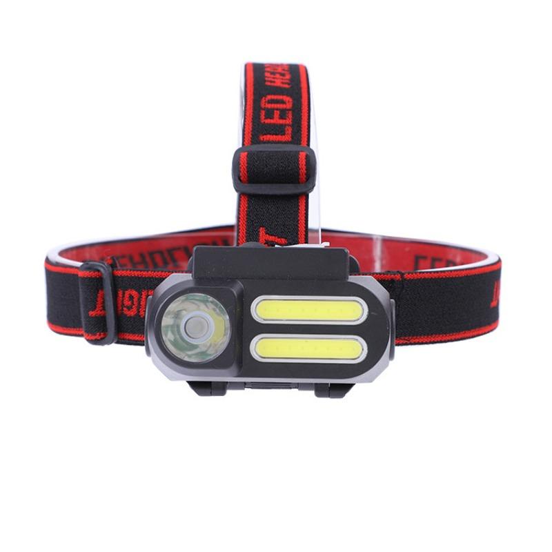 Outdoor Bright Headlamp, Long-Lasting Li-ion Battery, for Night Running, Cycling, Camping, Fishing, Emergency Lighting
