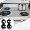 Round Gas Stove Drip Pan Replacement Burners Head Cover Electric Stove Range Top Drip Bowl Kitchen Cooktop Accessories