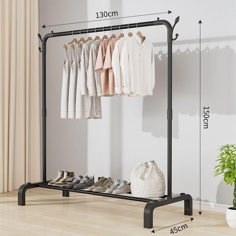 Bold Vertical Clothes Rack: Floor-Standing Drying Rod for Home or Balcony