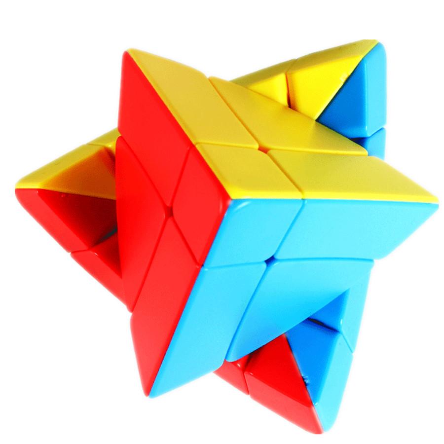 3x3 Magic Cube Tower 3x3  Alien Third Order Pyramid Speed Cubo Magico Professional Educational Toys For Children Cube