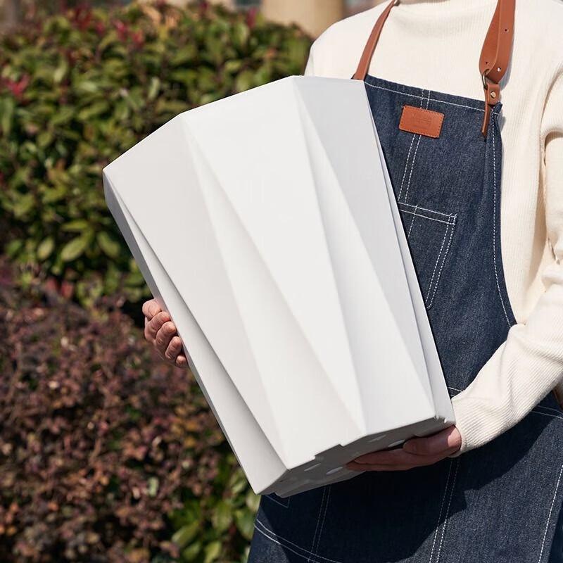 Langlebiges Harz-Kunststoff-Blumentopf-Set