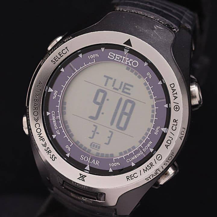 Б/у Seiko Prospex Alpinist SBEL001 S830-00A0 Солнечные