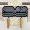 Multi-functional Cast Iron Sausage & Meat Grill Pan