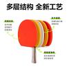 Set de Palas de Tenis de Mesa Delixi F2340 Niños Principiantes Agarre Shakehand Penhold Recreación Familiar