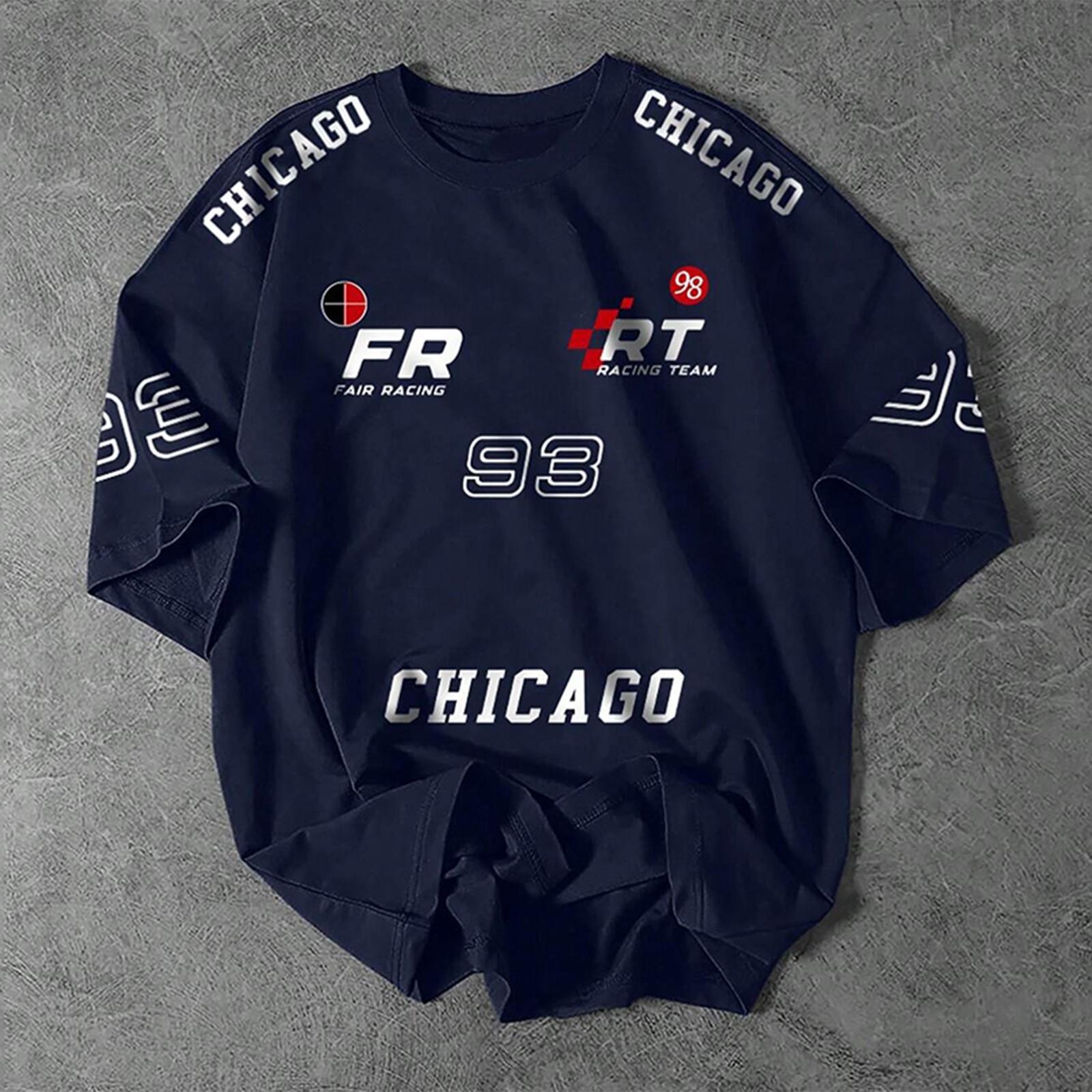 Футболка унисекс с круглым вырезом и принтом — фото 7