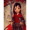 Disney Diamond Painting Mulan Themed Art Painting Illustration Cartoon 5D Diamond Cross Stitch Mosaic Home Decoration Gift
