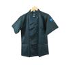 @ Blouse de Chef Manches Courtes en Coton avec Veste de Couleur au Dos Pour unisexe P208 Zr720-60% de Réduction