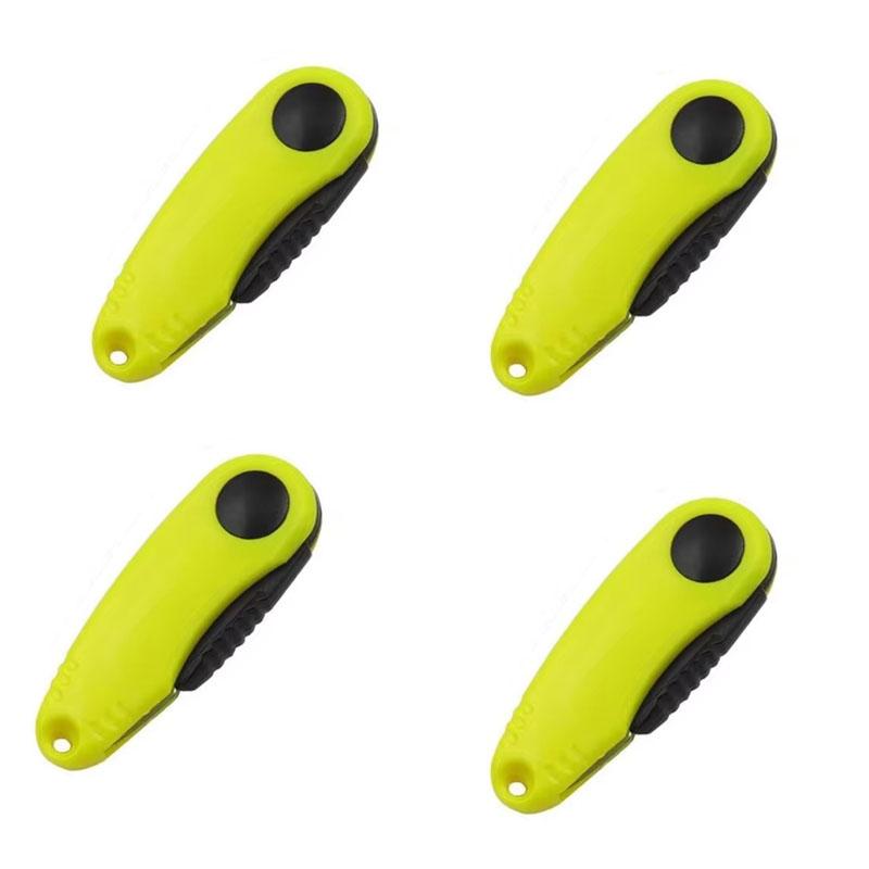 Stainless Steel Folding Scissors Multifunction Tool Durable Construction Fishing Line Cutter Rust Proof Foldable Design