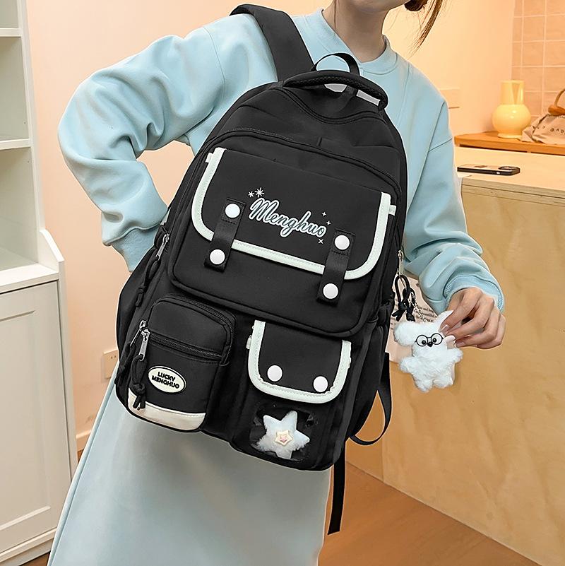Jmg Bags Unisex Kids Multi-Pocket Schoolbag, Backpack, Large Capacity, Reduced Burden, Back-Protecting, Cute And Versatile Backpack