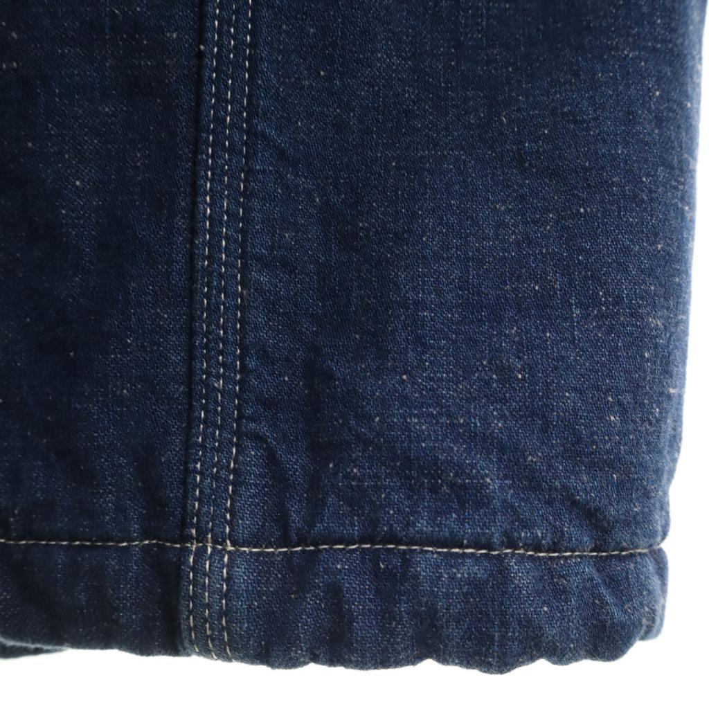 Needles Made In Japan Denim Coat S Indigo Back Blanket Men's Used
