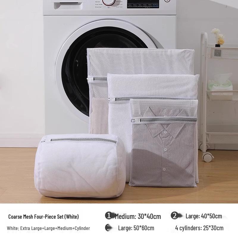 Eco-Friendly Fine Mesh Laundry Bag for Lingerie – Fluorescent-Free, Thickened Protective Bag for Machine Wash