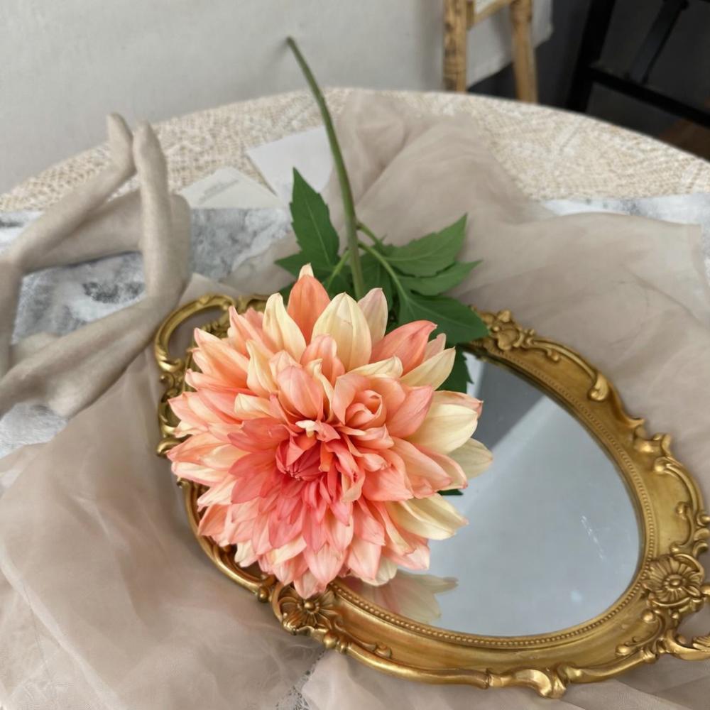 

64cm Length Fake False Flowers Festival Party Supplies Bridal Bouquet Wedding Party Decortion Orange pink