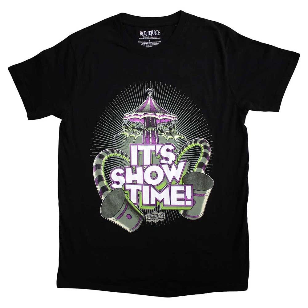 Beetlejuice Its Showtime Carousel Tshirt Unisexs L