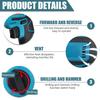 6200RMPM 88VF Electric Rotary Hammer Rechargeable Cordless Multifunction Hammer Impact Drill 25cm * 17cm