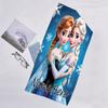 1pc Frozen5 Beach Towel with Custom Name, Beach/Swimming/Bath/Picnic/Camping Towel, Suitable for Seaside Beaches