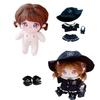 20cm Cotton Doll Plush Toy With Interchangeable Outfits For Youth Formula Commuting Uniform Set
