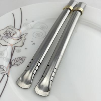 1PC Stainless Steel Drinking Straw Tea Filter Yerba Mate Tea  Reusable Tea Tools Straws Washable Bar Accessories