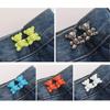 Button Pin Detachable Decorative Waist Buckles No Sewing Bear Waist Tighten Cute Bear Metal Tighten Waist Button Pin