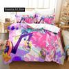 3D Print Music Game Muse Dash Bedding Set Boys Girls Single Twin Queen Full Size Duvet Cover Pillowcase Bed Adult Bedroom