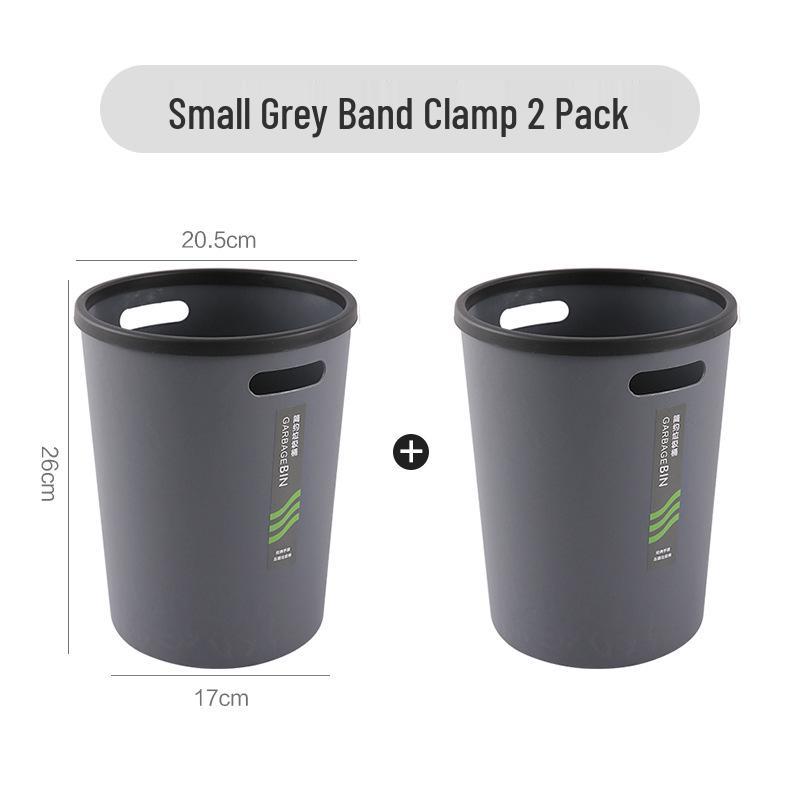 Multi-Room Trash Can: Kitchen, Bathroom, Bedroom, Office Use - Simple Classification Paper Basket