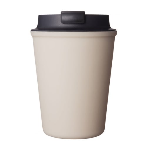 Rivers Plastic Wall Mug, Sleek Beige