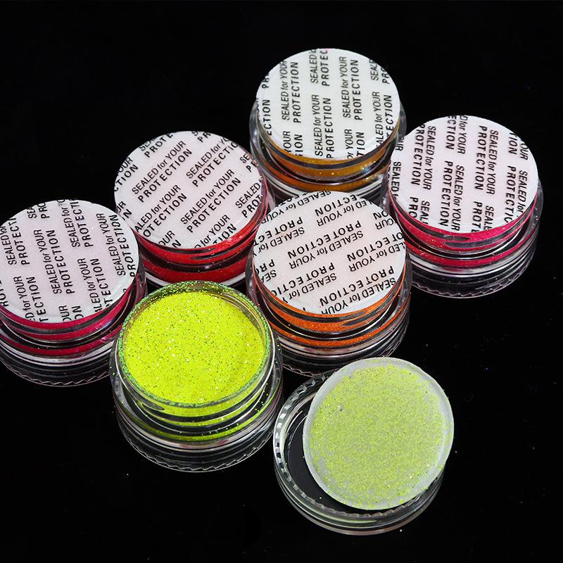 6 Boxes/set Super Shiny Mermaid Nail Glitter Powder Sequin Nail Art Decoration