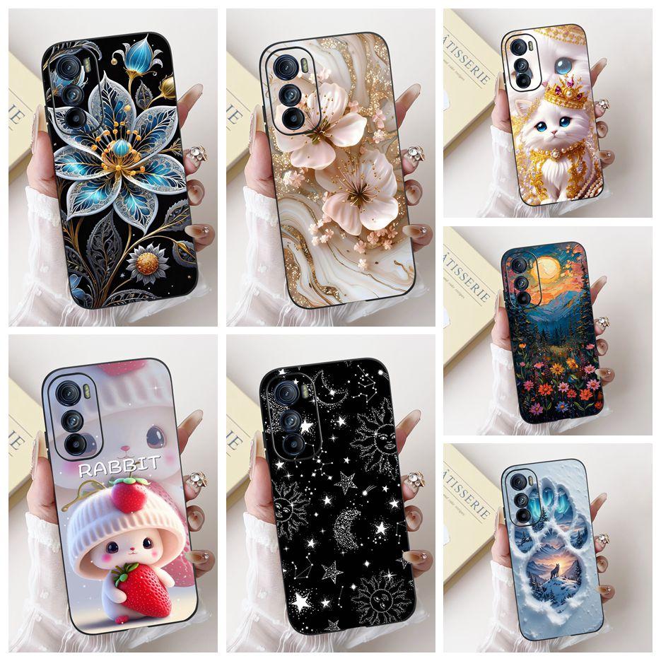 For Motorola Edge 30 5G Case XT2203-1 Luxury Candy Painted Cover Shockproof Phone Case For Motorola Edge 30 Pro Edge30 4G Bumper