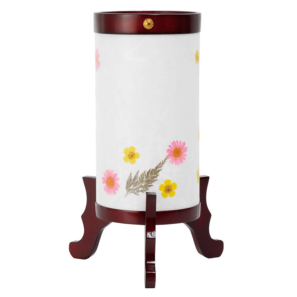Obchod s buddhistickými oltáři Takita Shoten Bon Festival mini otočná Fuuka lucerna 1 Výška 27 cm x Šířka 16 cm Roztomilá stolní certifikát v ceně lucerny,