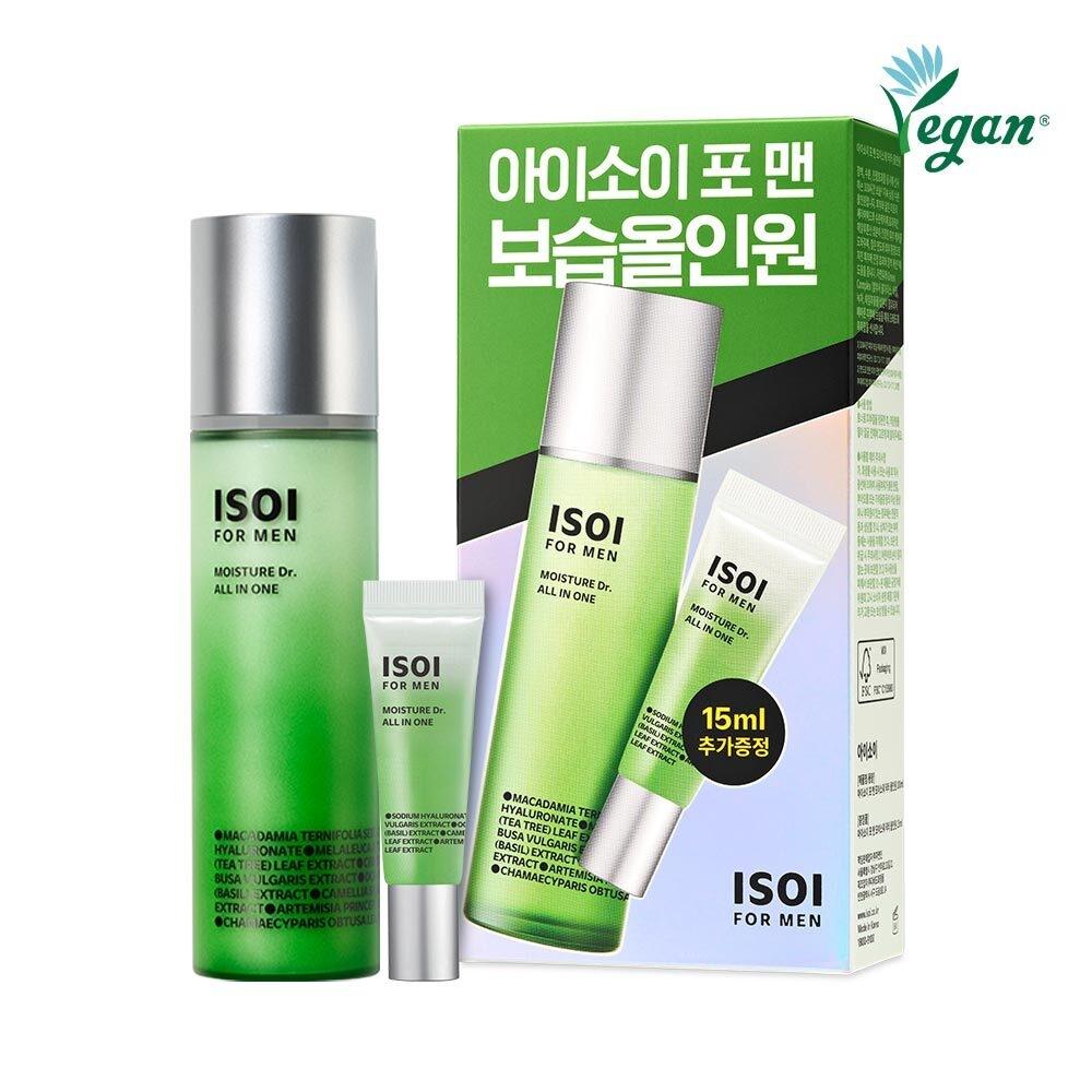 Isoi [Feuchtigkeitsspendend bei Trockenheit] Isoi Für Männer Moisture Doctor All-in-One 100ml Plan + Feuchtigkeitsspendendes All-in-One 15ml