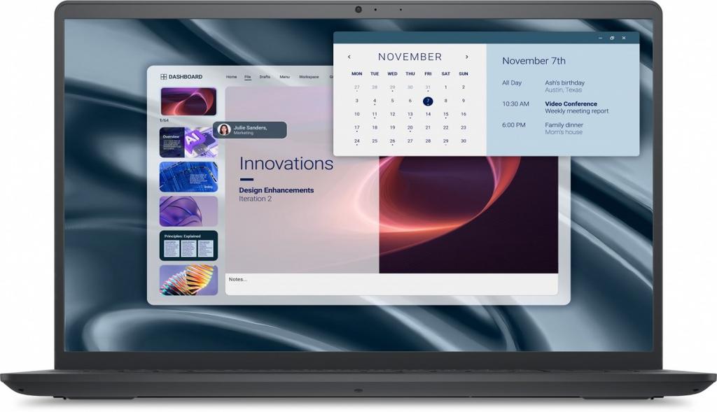 Laptop Dell Pro 15 Essential PV15250|i5-1334U|16GB|512GB SSD|InteUHD|None|W11 Pro|WLAN + BT|15.6 FHD|Backlit Kb|3 Cell|65W/3YPS