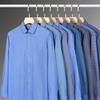 Big Size 7XL 6XL 5XL Luxury Men's Dress Shirts Bamboo Fiber Casual Soft Wrinkle-free Check Print Social Business Man Clothing