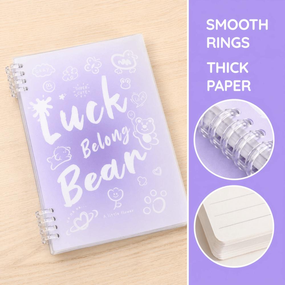 Detachable Loose-leaf Notebook A5/B5 Binder Journal Durable Notepad School Office