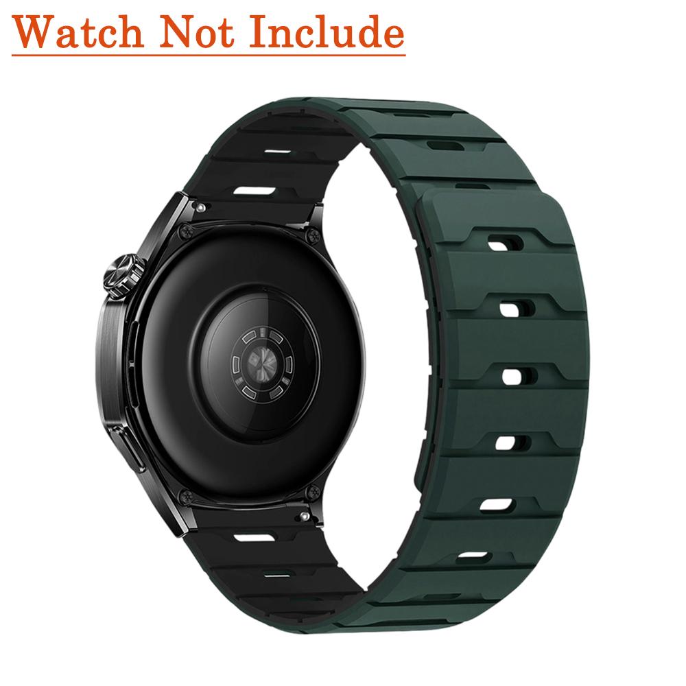 18mm 20mm 22mm Silicone Strap for Huawei Watch GT5/4 6pro For Garmin Forerunner Magnetic Band for Samsung Galaxy Watch 7 6 5 4