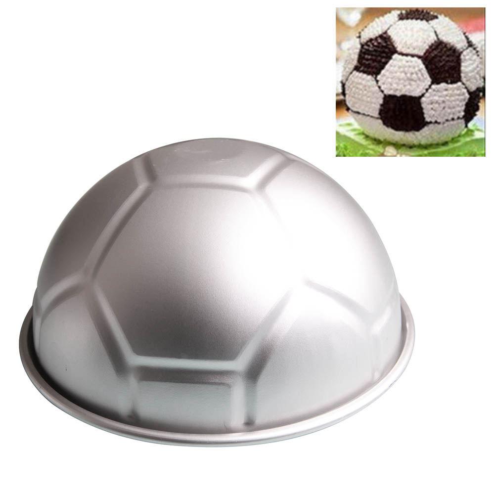 Buy 1 PCS 3D Half Round Ball Shaped Football Cake Mold 8 Inch