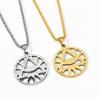 New Trendy Illuminati Pyramid Charm Necklace Men's Necklace Jewelry