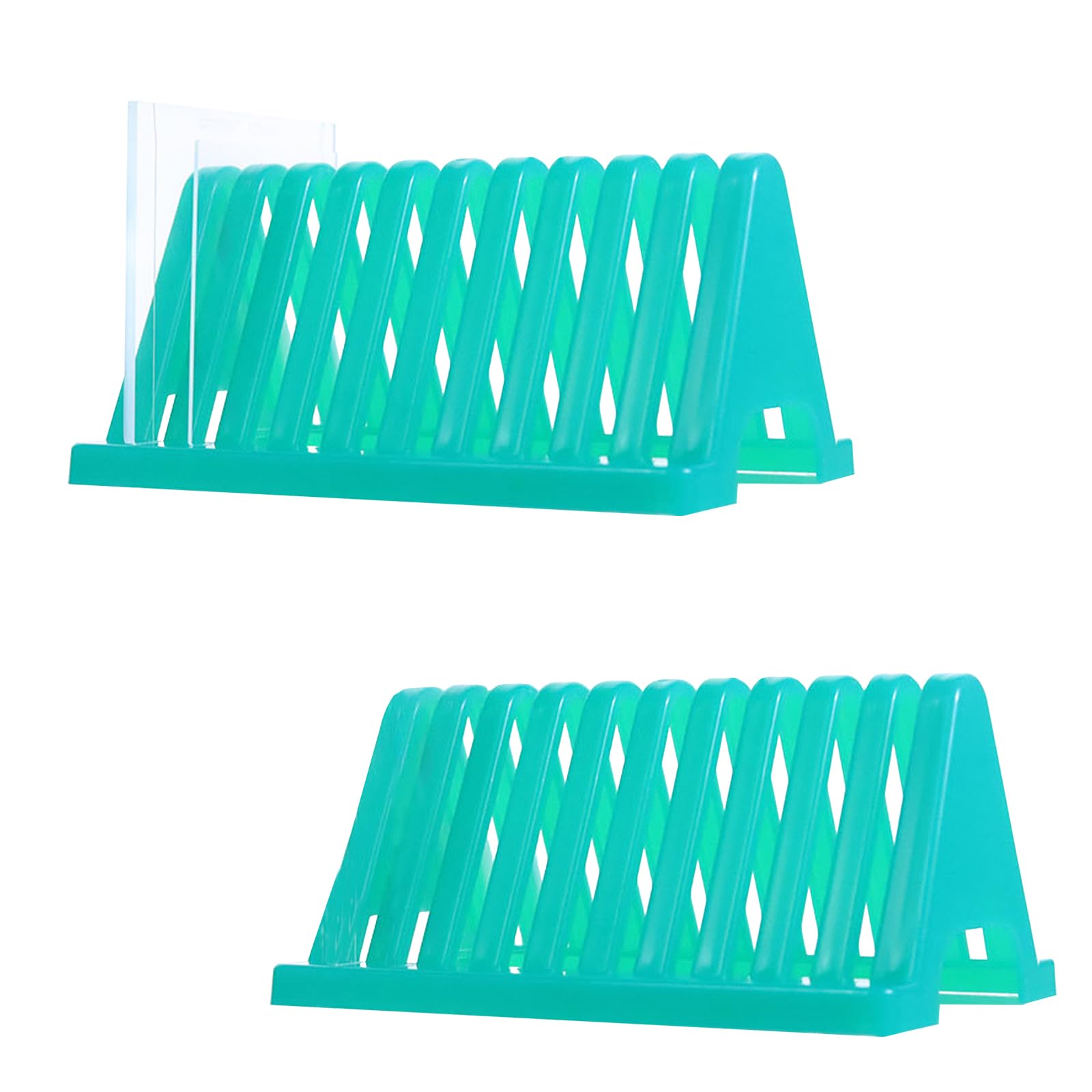 

ADOFUN Microscope Slide Storage Lab Glass Slide Drying for Laboratory Rack, Stand, Holder, Rack, Use, 2-Pack