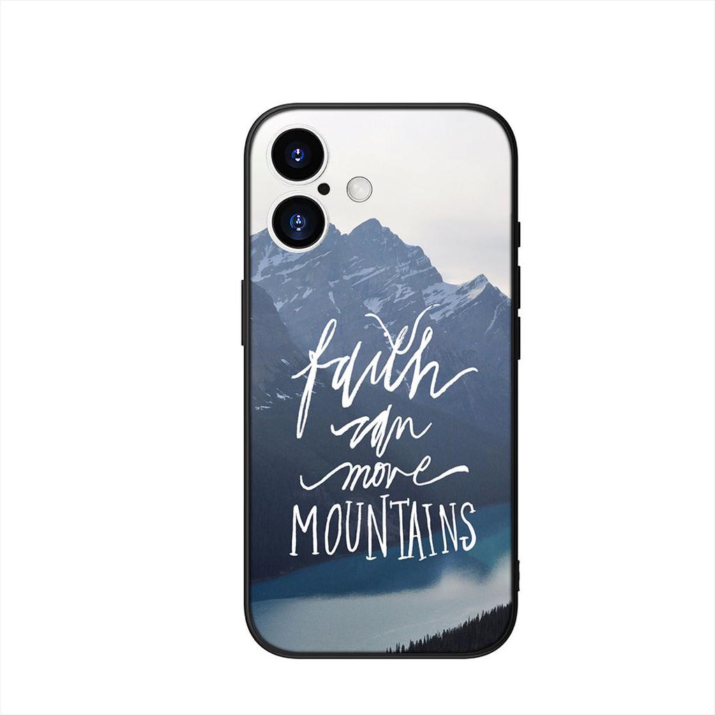 Bible Verse Faith Christian Jehovah God Jesus Phone Case for Apple iPhone 17 16 15 11 Pro XS Max XR 6 7 8 Plus + SE 2020 5 16E