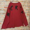 [USED] Disney Mickey Mouse Fire Pattern Street Long Sleeve T-Shirt