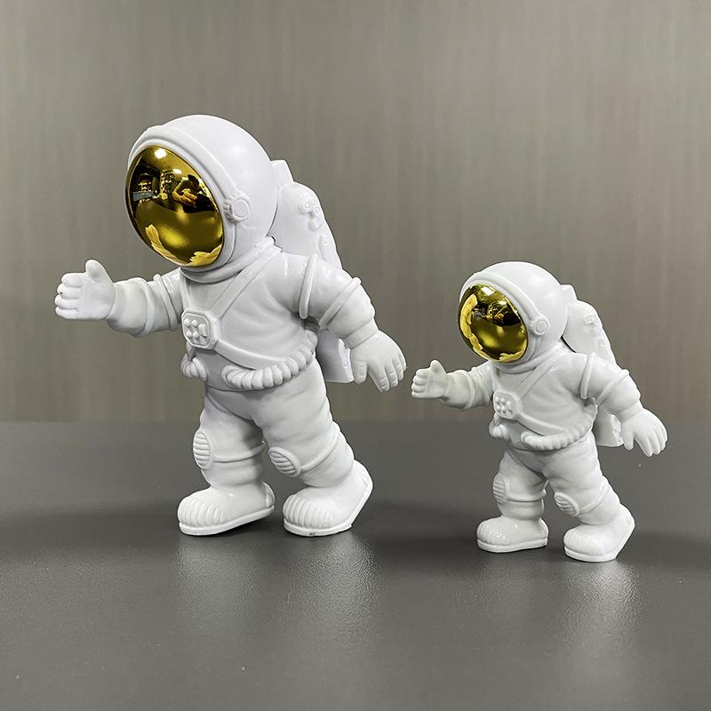 Kleiner Astronauten-Anhänger - Weltraummann-Dekoration für Wohnzimmer, Zuhause, Weinschrank oder als Einweihungsgeschenk