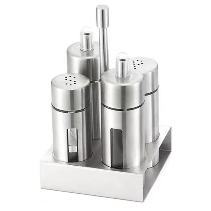 304 Stainless Steel Luxury Seasoning Bottle Set