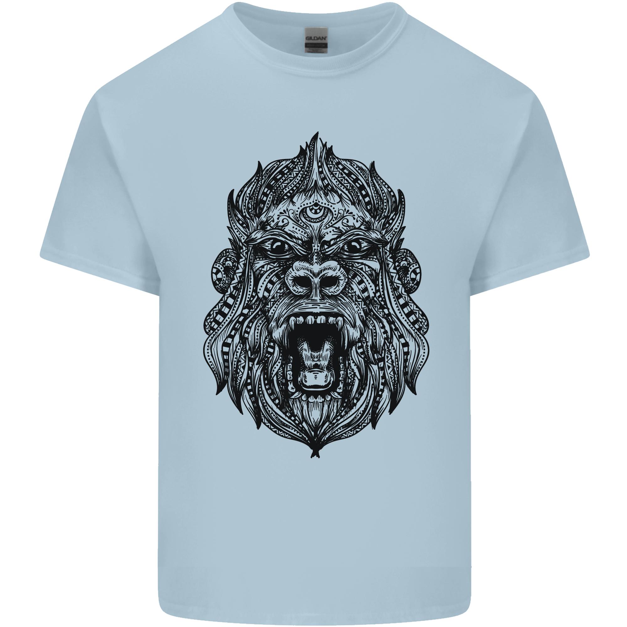Unisexdala Art Ape Unisexs Light Cotton TShirt S